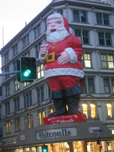 Whitcoulls Santa